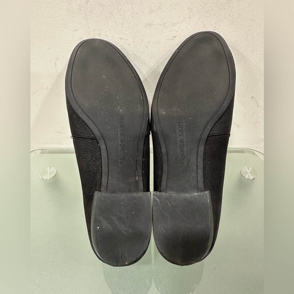Franco Sarto Women’s Black Leather Shoes Size 8,5M - Picture 10 of 11